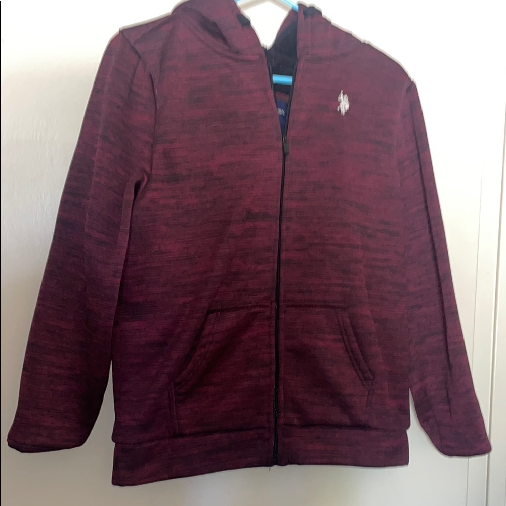 U.S. Polo Assn. Maroon Hoodie